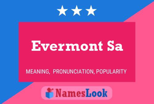 Evermont Sa Naam Poster