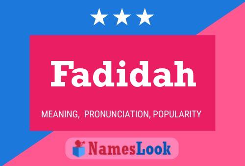 Fadidah Naam Poster