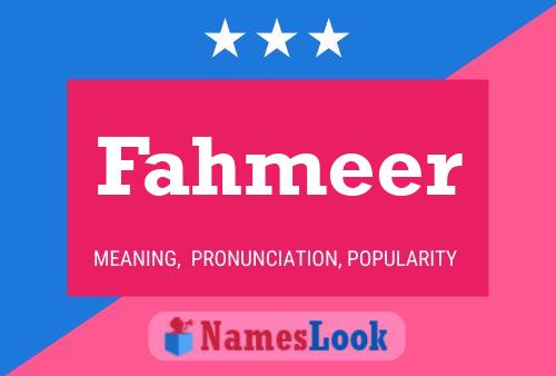 Fahmeer Naam Poster