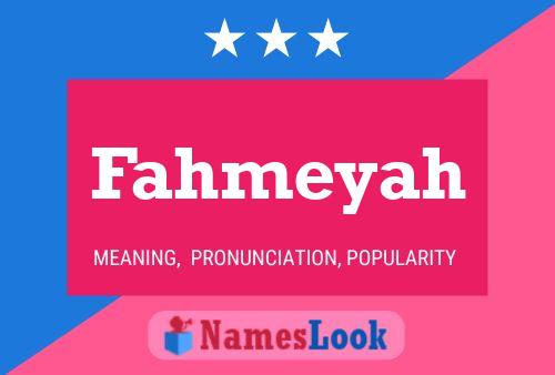 Fahmeyah Naam Poster