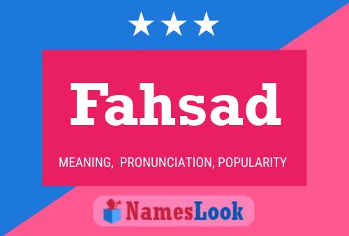 Fahsad Naam Poster