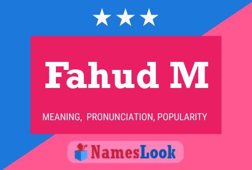 Fahud M Naam Poster