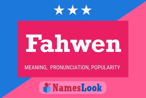 Fahwen Naam Poster