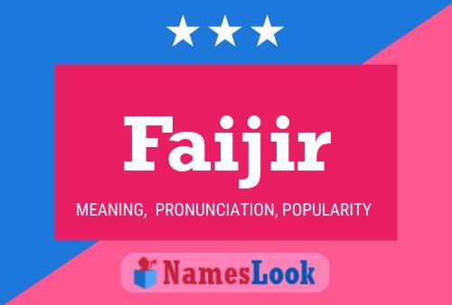 Faijir Naam Poster