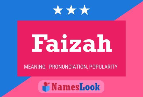 Faizah Naam Poster