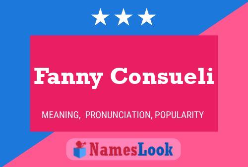 Fanny Consueli Naam Poster