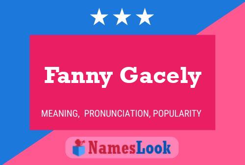 Fanny Gacely Naam Poster