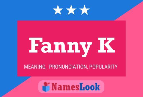 Fanny K Naam Poster