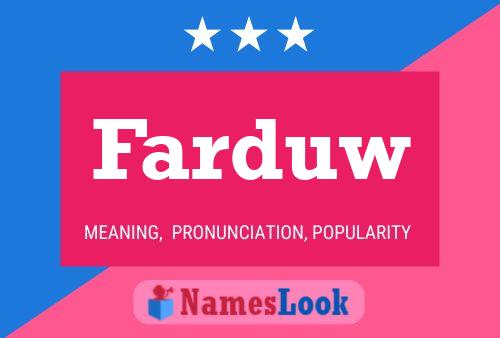 Farduw Naam Poster