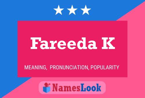 Fareeda K Naam Poster