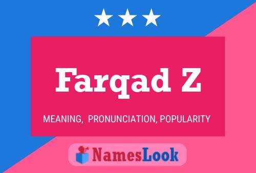 Farqad Z Naam Poster