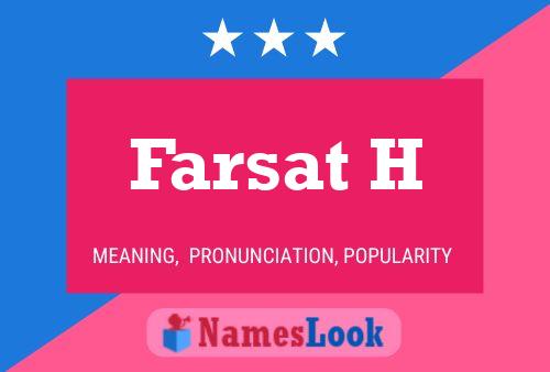 Farsat H Naam Poster