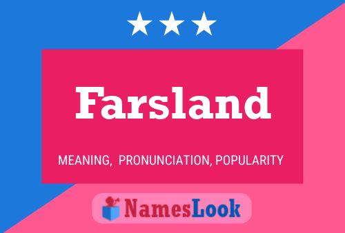 Farsland Naam Poster