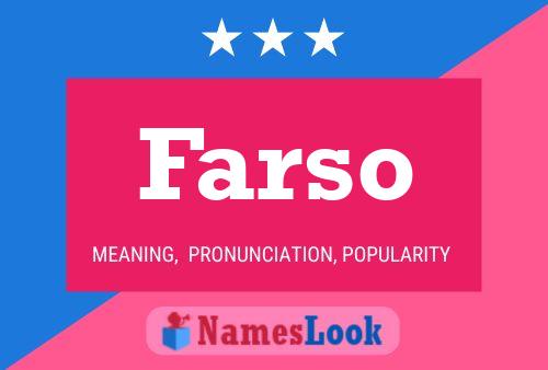 Farso Naam Poster