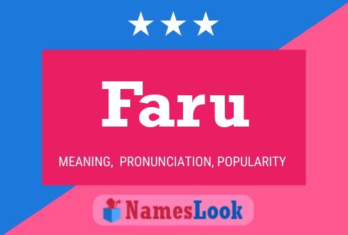 Faru Naam Poster