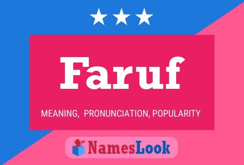 Faruf Naam Poster