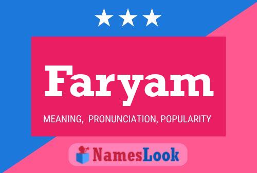 Faryam Naam Poster