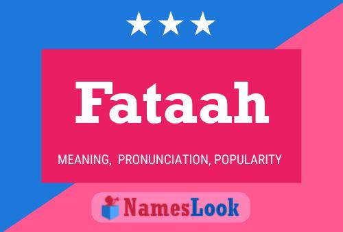 Fataah Naam Poster