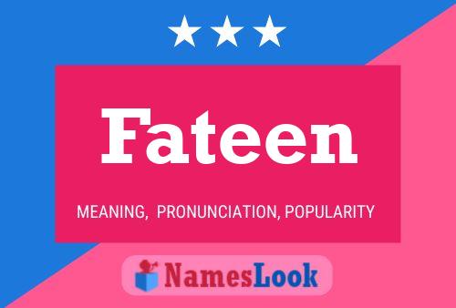 Fateen Naam Poster