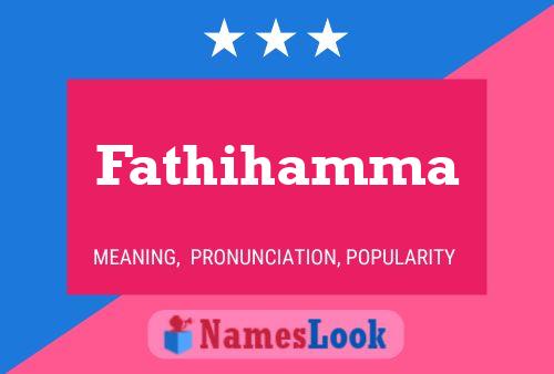 Fathihamma Naam Poster