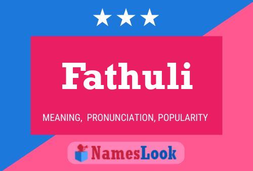 Fathuli Naam Poster