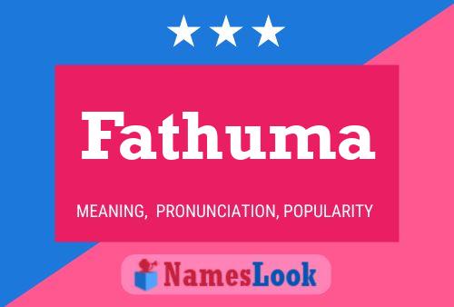 Fathuma Naam Poster