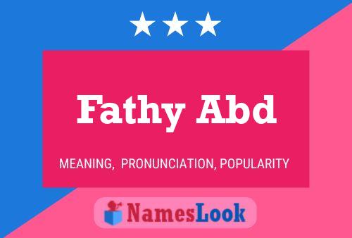 Fathy Abd Naam Poster