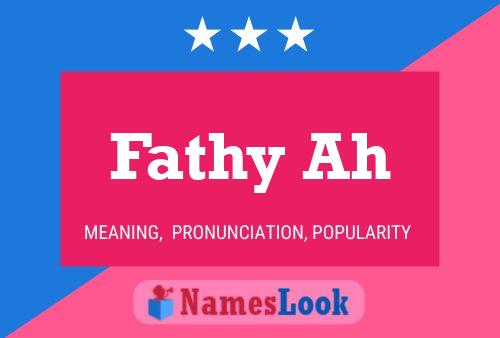 Fathy Ah Naam Poster