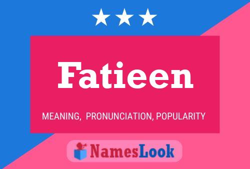 Fatieen Naam Poster