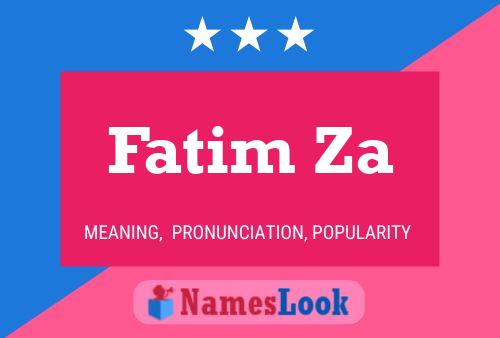 Fatim Za Naam Poster