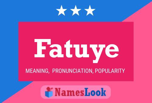 Fatuye Naam Poster