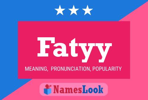 Fatyy Naam Poster