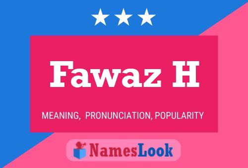 Fawaz H Naam Poster