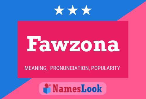 Fawzona Naam Poster