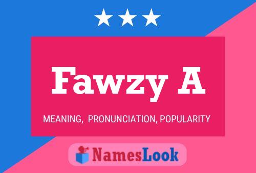 Fawzy A Naam Poster