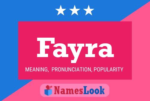 Fayra Naam Poster