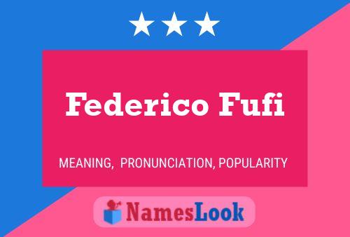 Federico Fufi Naam Poster