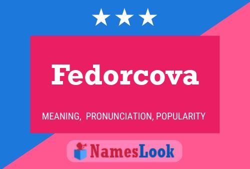 Fedorcova Naam Poster