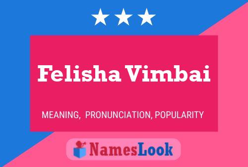 Felisha Vimbai Naam Poster