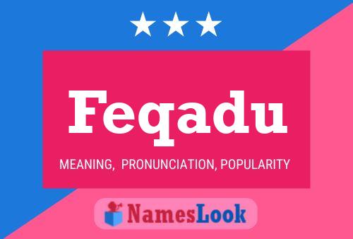 Feqadu Naam Poster