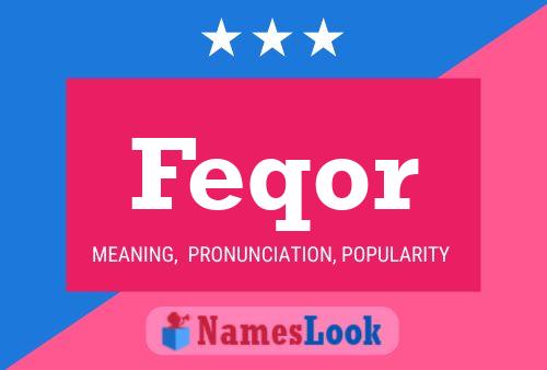 Feqor Naam Poster