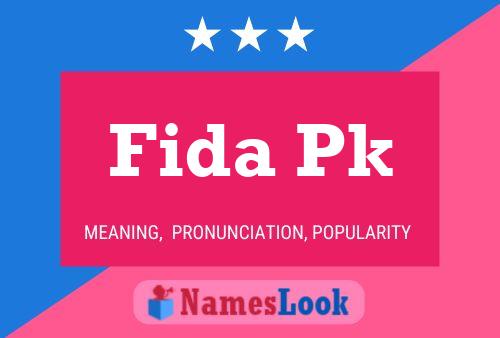 Fida Pk Naam Poster