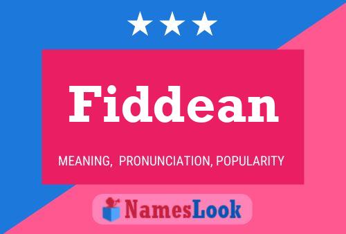 Fiddean Naam Poster