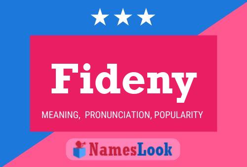 Fideny Naam Poster