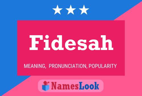 Fidesah Naam Poster