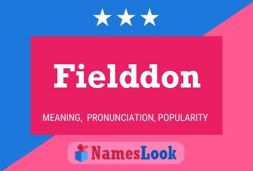 Fielddon Naam Poster