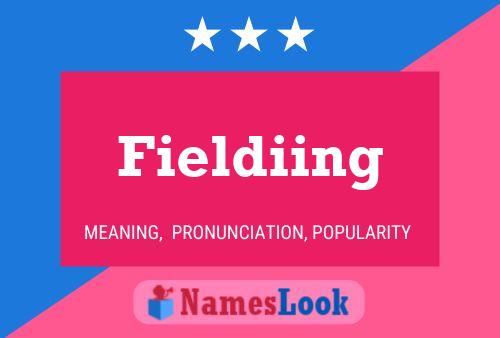 Fieldiing Naam Poster