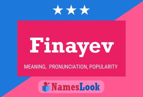 Finayev Naam Poster