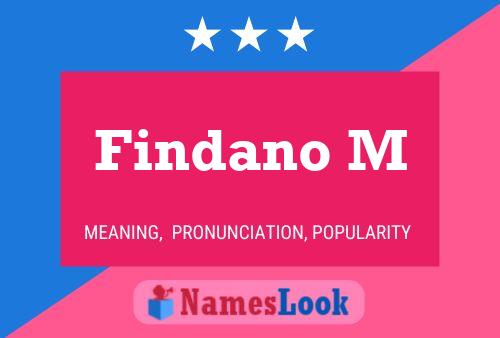 Findano M Naam Poster