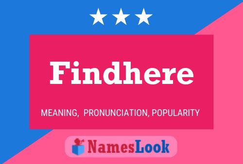 Findhere Naam Poster